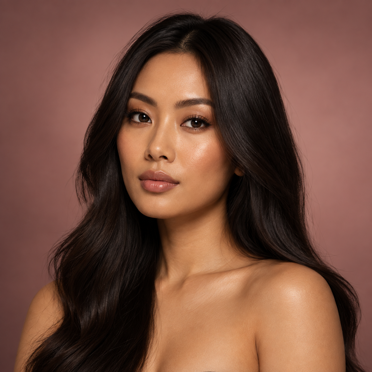 Soft Bends hair look